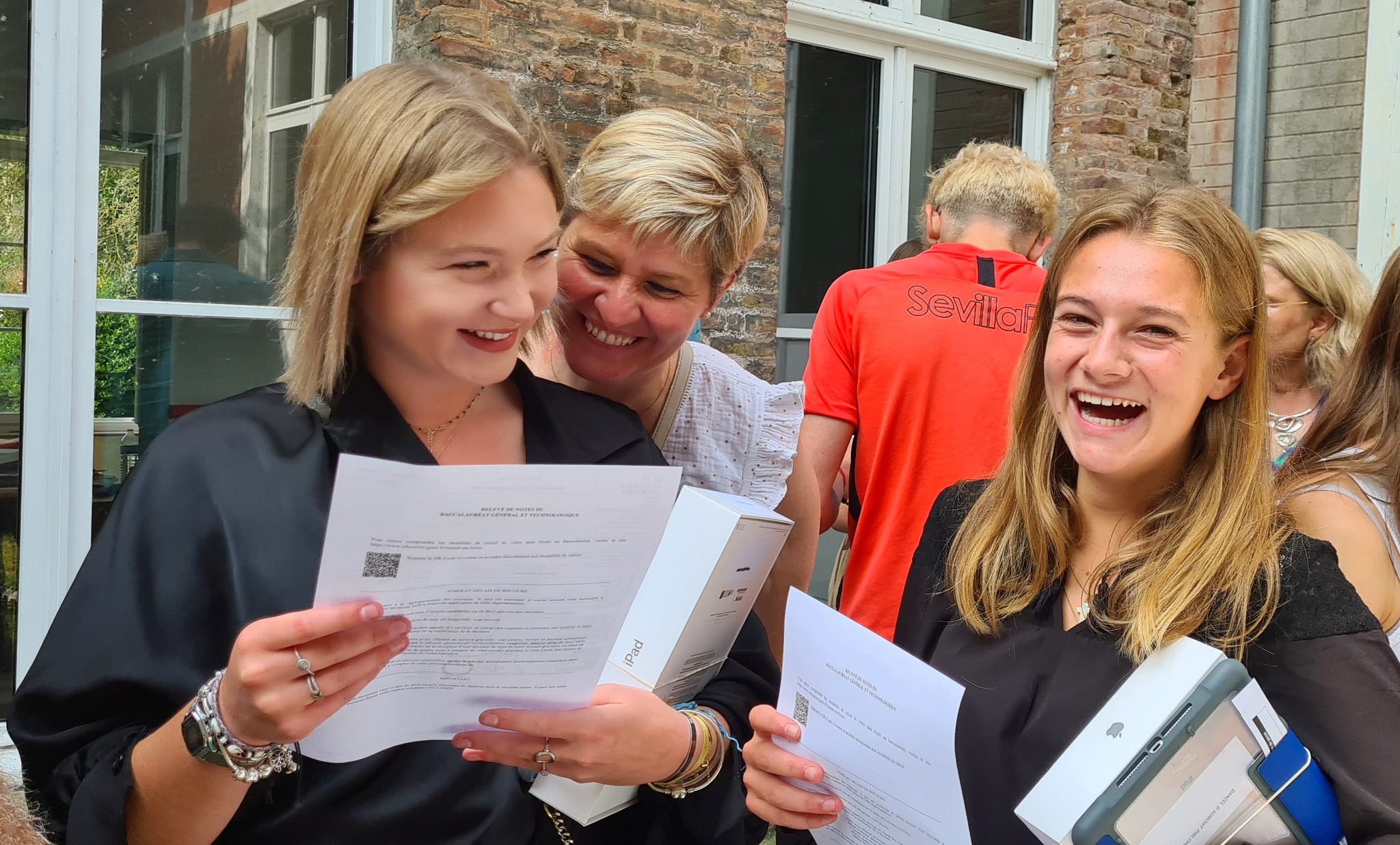 Résultats des examens